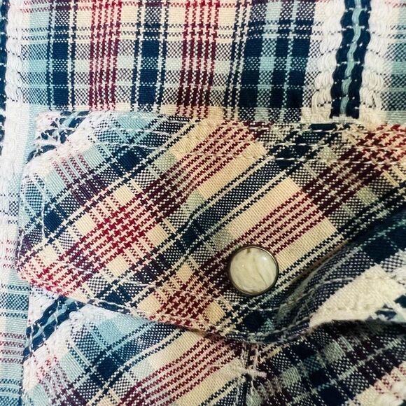 Mountain Khakis Men’s Long-sleeve Rodeo Shirt Pearl Snaps Button Down Plaid - Picture 4 of 13